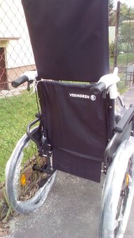 INVALIDNÍ VOZÍK-polohovatelný-46 cm-mohu zaslat po ČR - 6