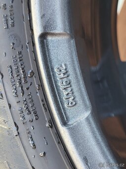 Prodám zimní sadu pneu 195/55R16, ET50, 5x100, Nokian - 6