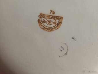 mísa stará porcelánová mísa ditmar staré nádobí porcelán - 6
