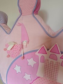 Luxusní velký polštář záhlaví pro princeznu - 6