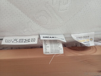 Dřevěná postel 90x200 vč. roštu a matrace Dreamzone - 6