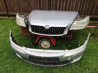 ŠKODA OCTAVIA 2 FACELIFT STŘÍBRNÁ KOMBI DÍLY - 6