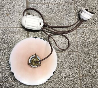 krásný starožitný kompletní stahovací lustr 4 - 6