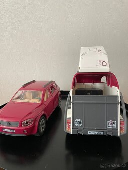 Schleich auto s přívěsem - 6
