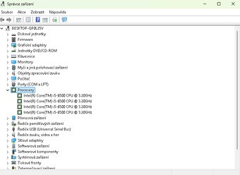 PC SET DELL,i5 6500,16GB DDR4,SSD,AOC 24´nový,WIN 11,zár - 6