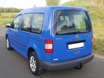Volkswagen Caddy 1.9 TDi 77 kw BJB, 1.majitelka, velmi pěkný - 6