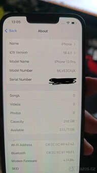 Apple Iphone 13 Pro 256GB grafitově šedá - 6