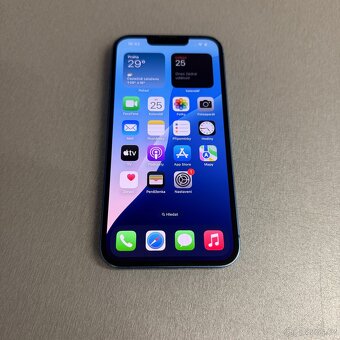 iPhone 13 128GB modrý, pěkný stav, 12 měsíců záruka - 6