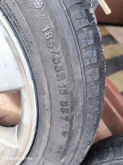 Alu kola Opel GM Ronal 5x110+letní pneu 185/65 R15 - 6