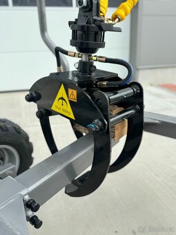 Vývozka - přívěs na dřevo JANSEN HRW-30 3T - 6