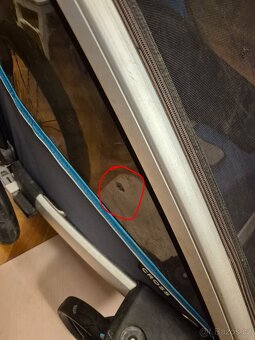 Thule chariot cross double + jogging set + ski set - 6