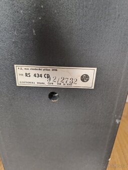 Sloupová repra Elektronika Praha RS 434 CD - 6