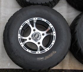 Sada 4 kol KENDA AT25x8-12, AT25x10-12, Douglas Wheel 12X7 - 6