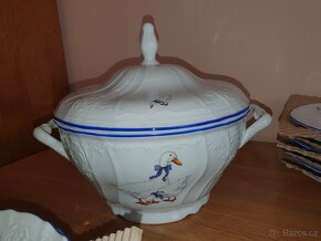 Jídelní servis motiv Husy Bernadotte - 6