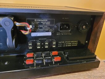 Zesilovač - receiver Pioneer SX-550 - 6