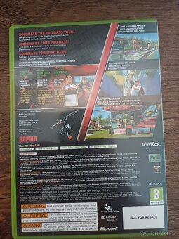 Xbox 360 Rapala Probass Fishing prut a hra - 6