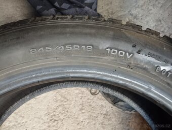 245/45/18 100v Goodyear - zimní pneu 4ks - 6