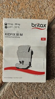Autosedačka kidfix III M 15-36kg - 6