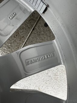 Alu kola 5x112 r19 s pneu (839a) - 6