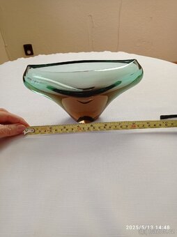 Starožitné hutní sklo, nepoškozené - 6