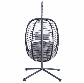 Šedá houpačka závěsné křeslo 69 - 6