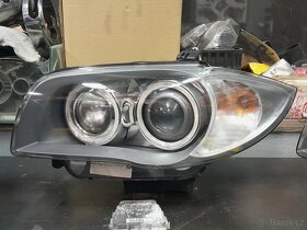 bmw e87 světla, levý, pravý xenon dynamic, pravý halogen - 6