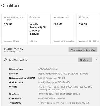 Stolní PC s příslušenství včetně dětských seriálů - 6