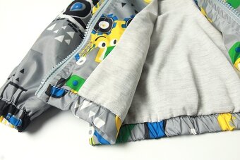 Nová bunda s Bagry, vel.104/110, 110/116 - 6