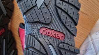 N.O.V.É. kožené sandále RIEKER vel.: 37 - 6
