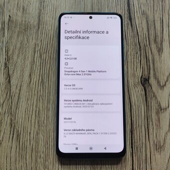 Xiaomi Redmi Note 12 5G- 6,67“ FHD/4GB+2GB/128GB - 6