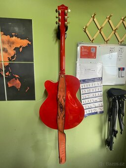 Gretsch elektroakustická kytara - pololubová (semi-hollow) - 6