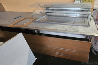Výdejní stůl na potraviny – gastro č. 080 - 6