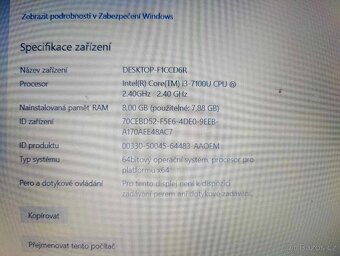LENOVO V310/ i3-7100U / 4GB RAM / 128GB SSD+1TB HDD / Win 10 - 6