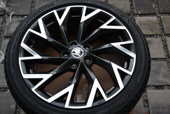 Nová zimní Alu sada Škoda Superb III, IV 235/40 R19 Bridg. - 6