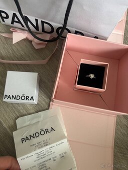 Pandora prsten srdíčko - 6