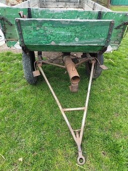 Potahový valníček za traktor nebo koně. - 6