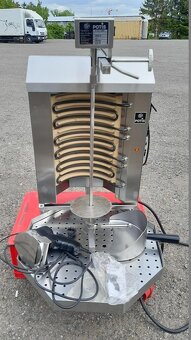 El. gril na kebab Potis E1S ( stav nového ) + elektrický nůž - 6