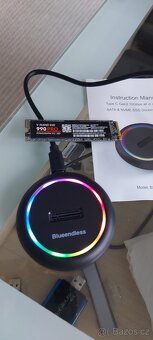 Dokovací stanice pro SSD M.2 PCIE/NVMe,M.2 SATA III. - 6
