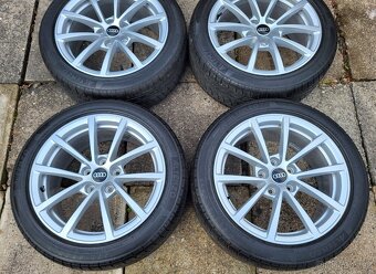 Originál 17" Audi A6 VW Škoda 5x112 letní pneu 5,5-6mm - 6