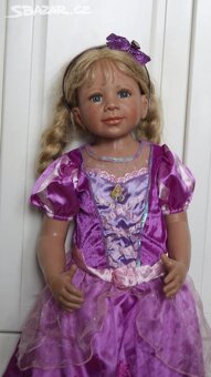 Šaty Disney Rapunzel, vel.4-5 let. - 6