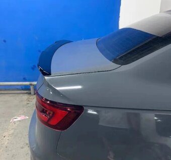 AUDI A4 S4 RS4 B9 spoiler kridlo lipo (černé) na kufr - 6