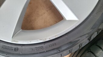 Alu kola Škoda 17" 5x100 pneu 215/40 R17 Fabia Scala Rapid - 6