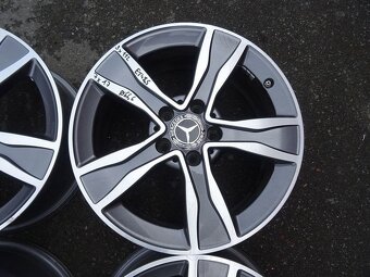Alu disky originál Mercedes 17", 5x112, ET 48,5 , šíře 7J - 6
