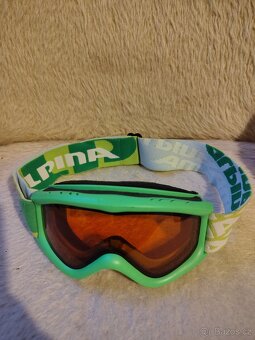 Dětská lyžařská helma Mango 48-52 + brýle - 6