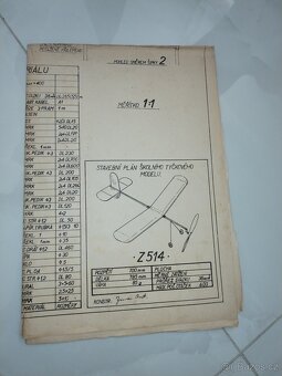 Modelársky plán na Z514 lietadlo - 6