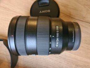 Sony FE 24-105 mm f/4 OSS objektiv v super stavu - 6