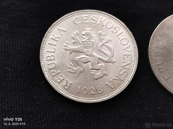 3x 5 kč 1928, 29, 38 Československo - 6