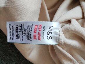 Dětské body 7 ks, vel. 12-18 měsíců, Zn. M&S - 6