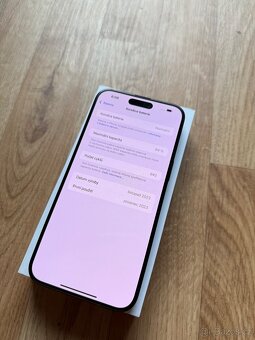 Apple iPhone 15 Pro Max 256GB modrý titan - 6