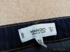 Džíny zn. Mango, vel.40. - 6